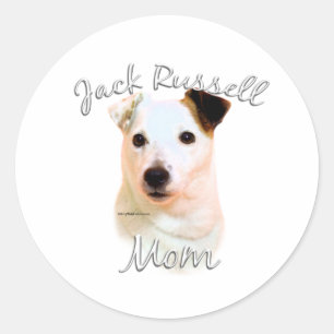 Jack Russell Terrier Mum 2 Classic Round Sticker