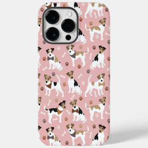 Jack Russell Terrier Paws and Bones iPhone 14 Pro Max Case