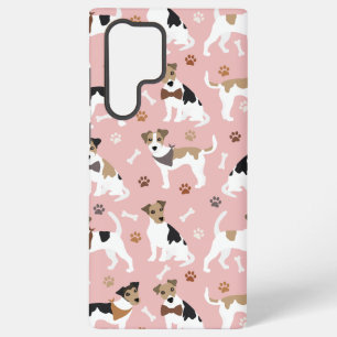 Jack Russell Terrier Paws and Bones Samsung Galaxy Case