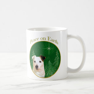 Jack Russell Terrier Peace Coffee Mug