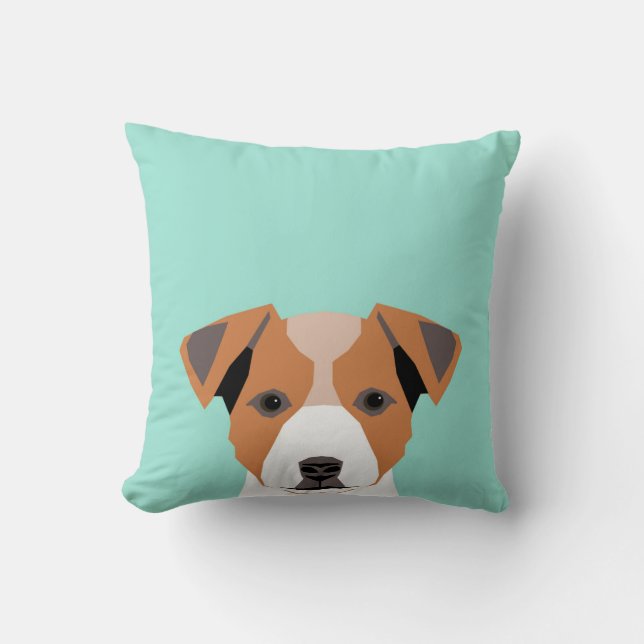 Jack Russell Terrier - Pillow for dog owner, (Front)