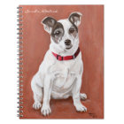 Jack Russell Terrier Portrait Notebook