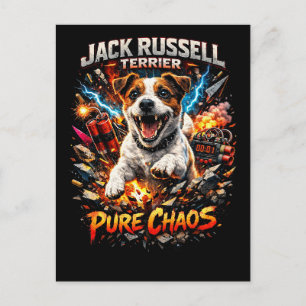Jack Russell Terrier Postcard