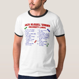 JACK RUSSELL TERRIER Property Laws 2 T-Shirt