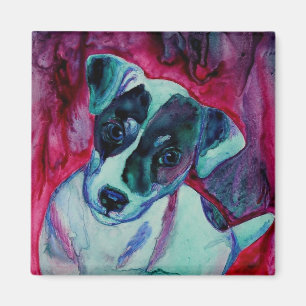 Jack Russell Terrier Pup Magnet  - "Julep"