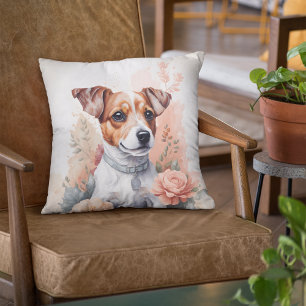 Jack Russell Terrier Puppy Cushion