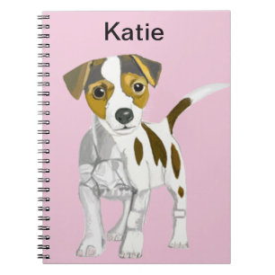 Jack Russell Terrier Puppy Notebook