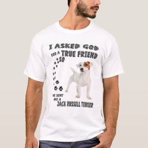 Jack Russell Terrier Quote Mum, Parson Dog Dad Cos T-Shirt
