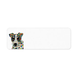 Jack Russell Terrier Return Address Label