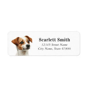 Jack Russell Terrier Return Address Labels