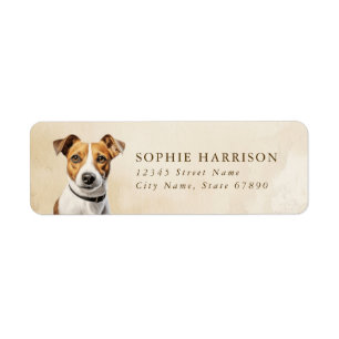 Jack Russell Terrier Return Address Labels