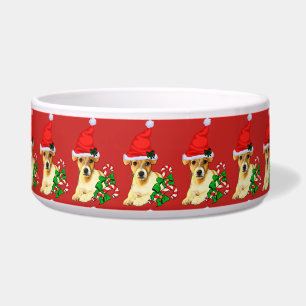 Jack Russell Terrier Santa Christmas 