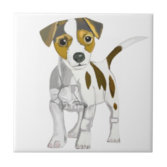 Jack Russell Terrier  Tile (Front)