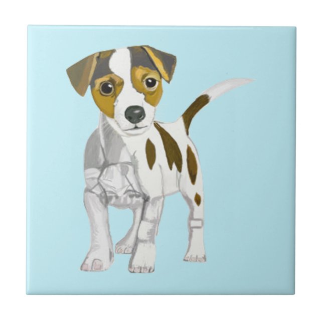 Jack Russell Terrier Tile (Front)