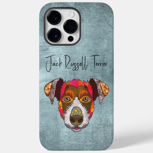 Jack Russell Terrier Ugly Face  Case-Mate iPhone Case (Back)