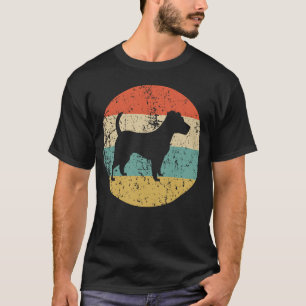 Jack Russell Terrier Vintage Retro Dog T-Shirt