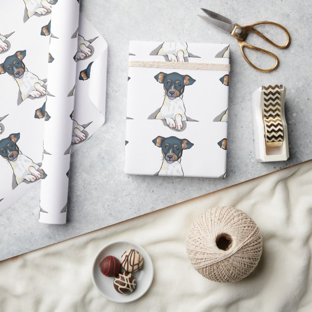 Jack Russell Terrier Wrapping Paper (Crafts)