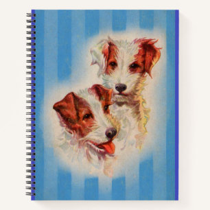 Jack Russell terriers print Notebook