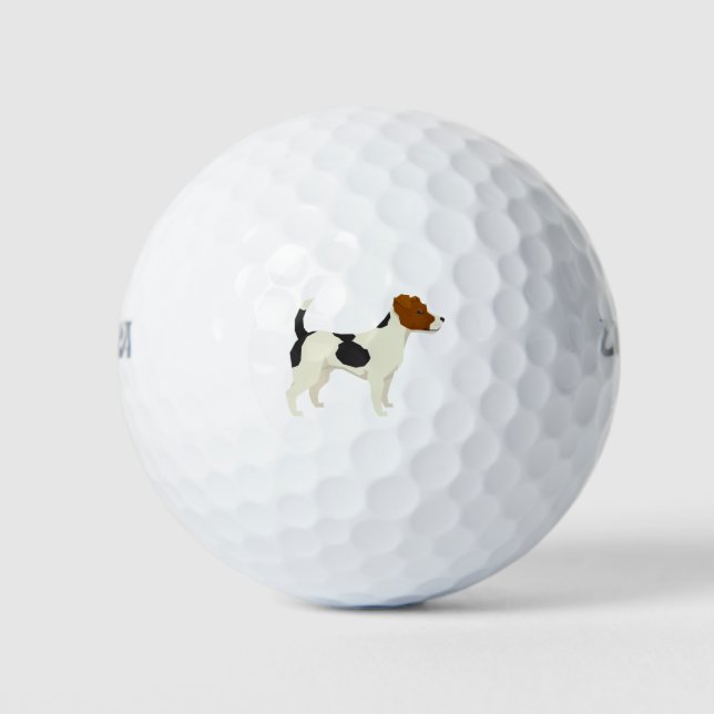 Jack Russell Terrrier Golf Balls (Front)