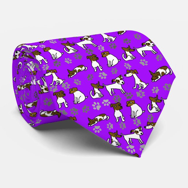 Jack Russell Tie (Rolled)