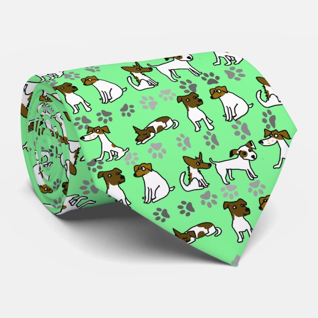 Jack Russell Tie (Rolled)