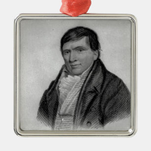 Jack Scroggins, engraved by Hopwood Metal Tree Decoration