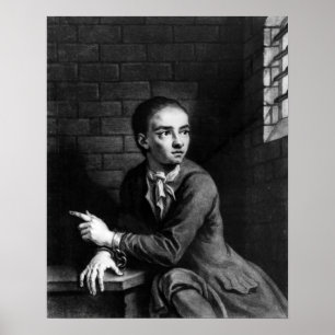 Jack Sheppard, engraved by George White, 1728 Poster