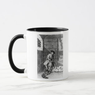 Jack Shepperd in Newgate Prison, 1724 Mug