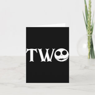 Jack Skellington First Birthday Two Baby  Card