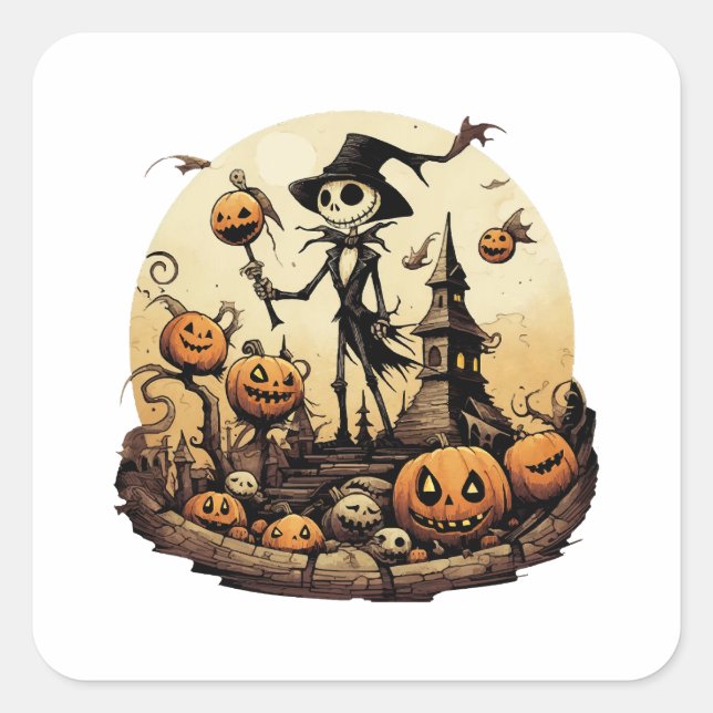 JACK SQUARE STICKER (Front)