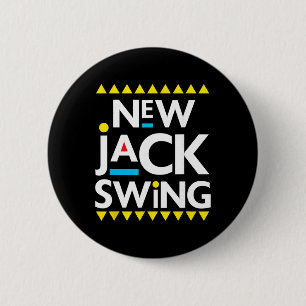 Jack Swing 90s R&amp;b Hip Hop  6 Cm Round Badge