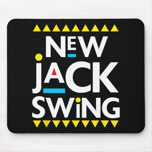 Jack Swing 90s R&amp;b Hip Hop  Mouse Mat (Front)