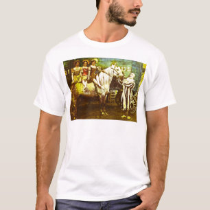 Jack the Clown and the Three Queens Vintage Circus T-Shirt