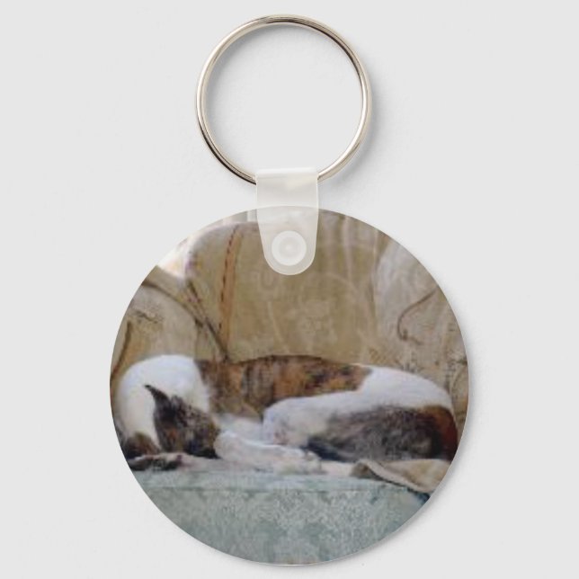 Jack the Greyhound Key Ring (Front)