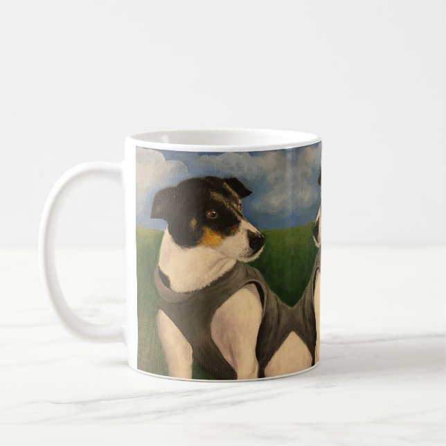 Jack The Nice Dog Coffee Mug (Left)