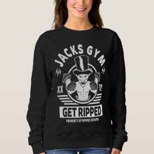 Jack The Ripper Fitness & Exercise Gym Motivation Sweatshirt