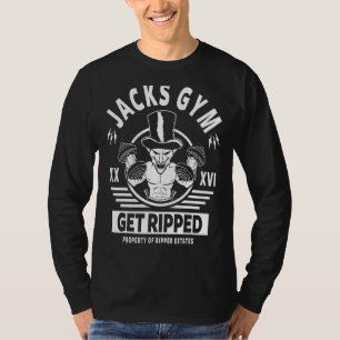 Jack The Ripper Fitness & Exercise Gym Motivation T-Shirt