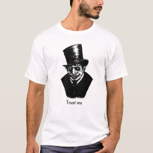 Jack the Ripper graphic design TRUST ME T-Shirt