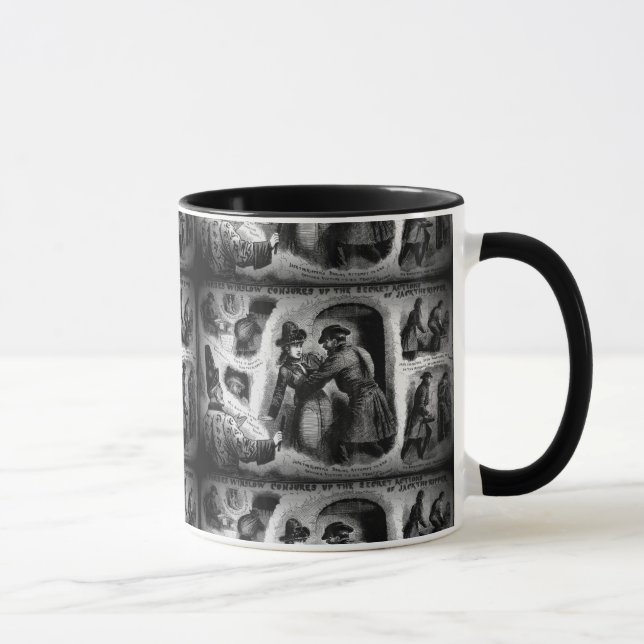 Jack the Ripper-Illustrated Police News-Winslow Mug (Right)