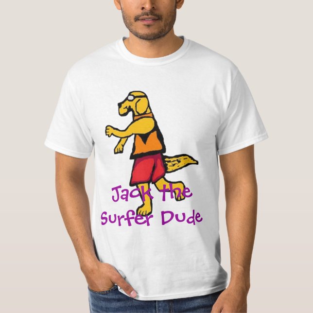Jack the Surfer Dude T-Shirt (Front)