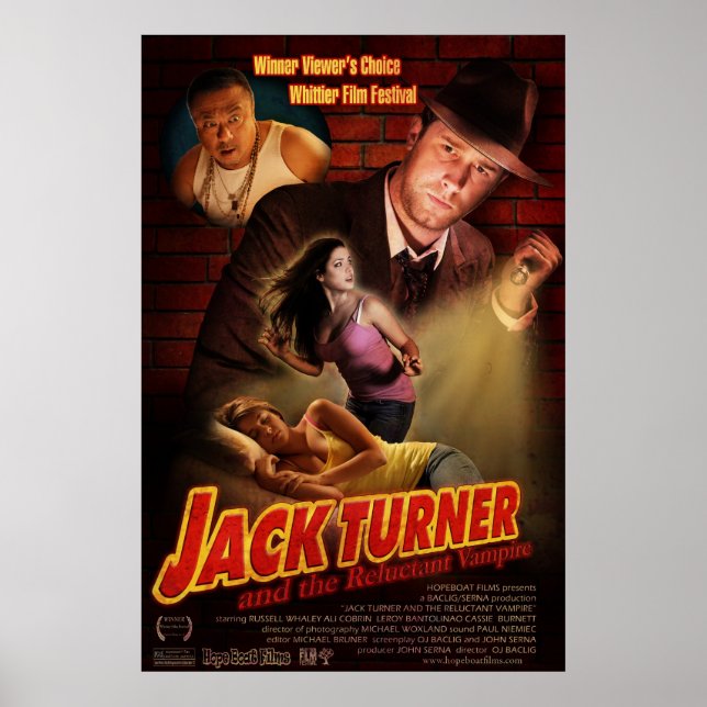 Jack Turner and the Reluctant Vampire Poster (Front)