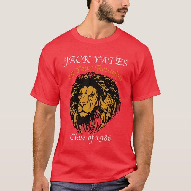 Jack Yates 25th reunion T-Shirt (Front)