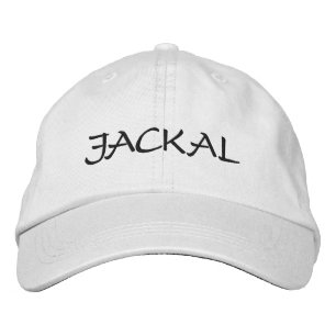 JACKAL EMBROIDERED HAT
