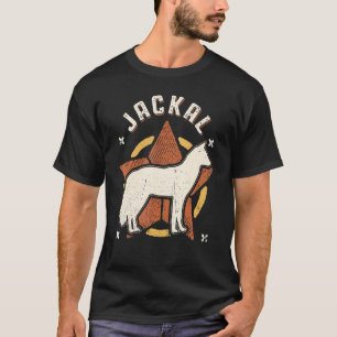 Jackal Vintage Retro Classic Animal T-Shirt