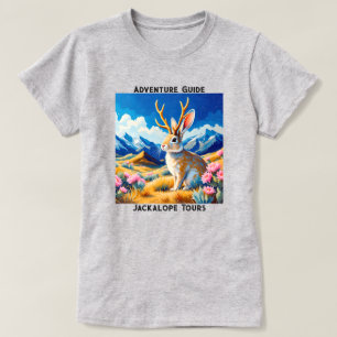 Jackalope Adventure Tour Guide Myth Legend T-Shirt