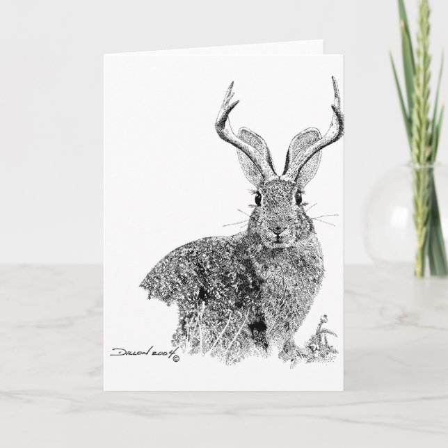 Jackalope Card (Front)