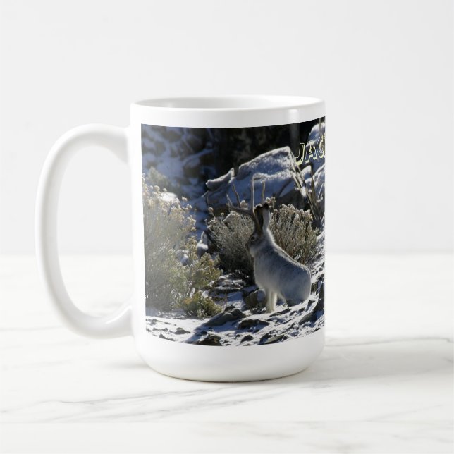 Jackalope Coffee Mug (Left)