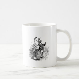 jackalope coffee mug
