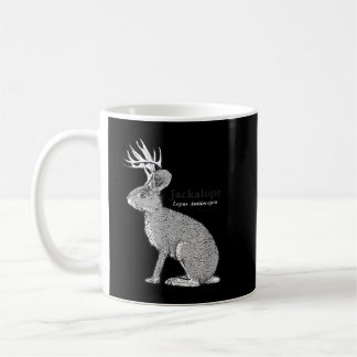 Jackalope Funny Rabbit Coffee Mug