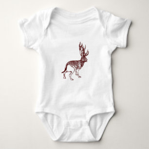 Jackalope Infant One Piece Baby Romper Bodysuit